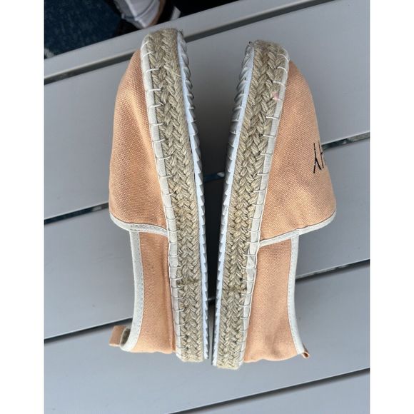 ASOS Joellie Peachy Novelty Espadrilles - Size 5 - Peach/Tan - Picture 5 of 11
